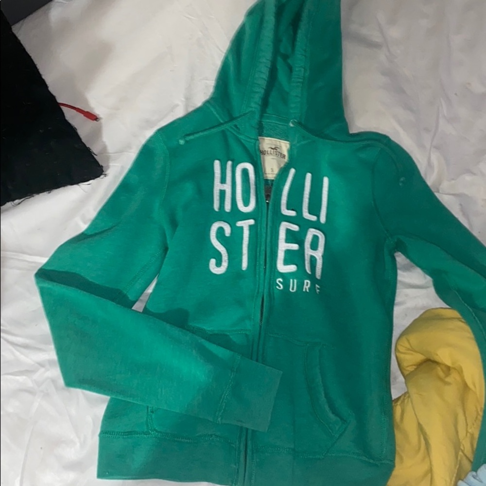 Hollister zip up hoodie